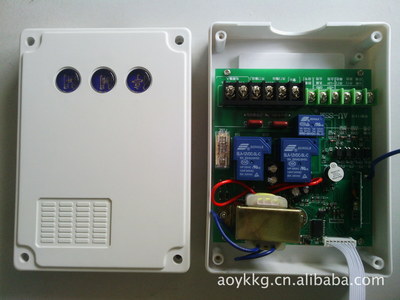 【電動伸縮門臺式搖控器、控制器、百勝電機專用伸縮門控制器】價格,廠家,圖片,發射器、接收器,深圳市奧圣科技發展-